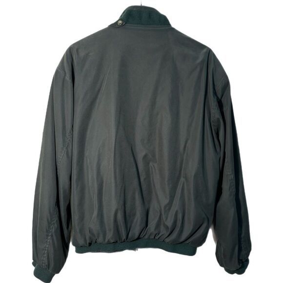 Albert Goldberg Faconnable Olive Green Water Repellent Bomber Jacket  Men’s L. - Picture 2 of 15